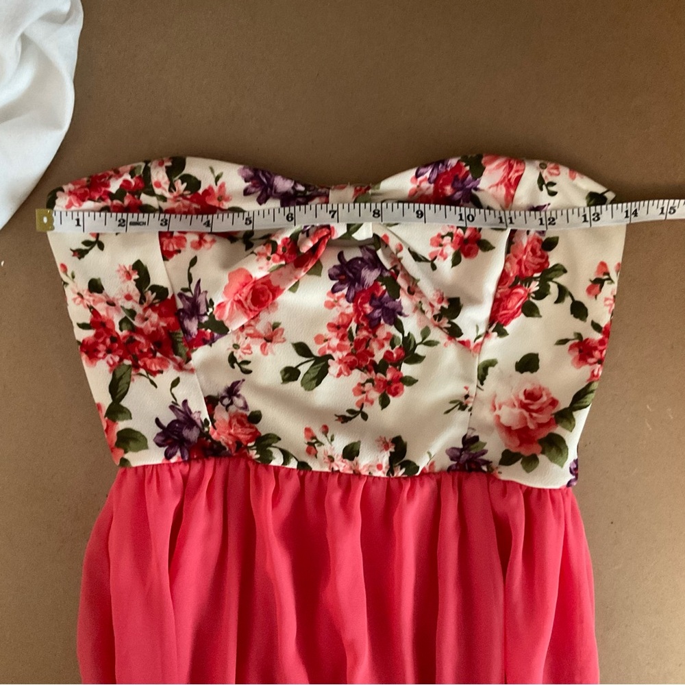 Papaya Strapless Maxi Dress Medium - Picture 8 of 8